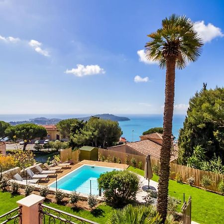 Stunning Seaview Villa. Villefranche Sur Mer Buitenkant foto