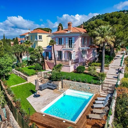 Stunning Seaview Villa. Villefranche Sur Mer Buitenkant foto