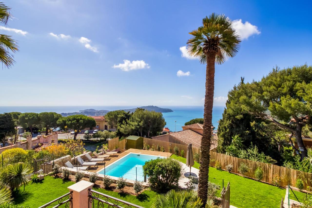 Stunning Seaview Villa. Villefranche Sur Mer Buitenkant foto