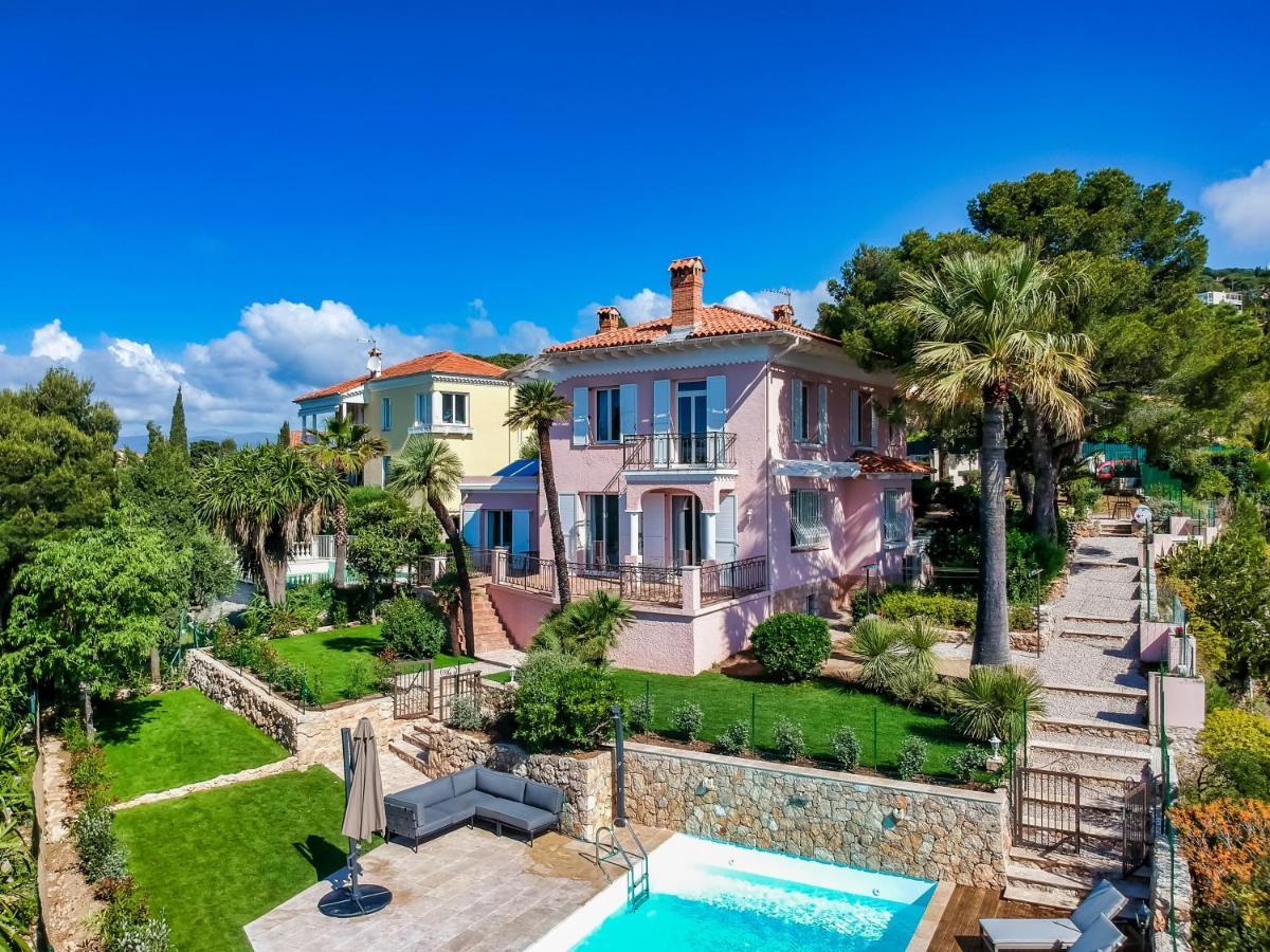 Stunning Seaview Villa. Villefranche Sur Mer Buitenkant foto