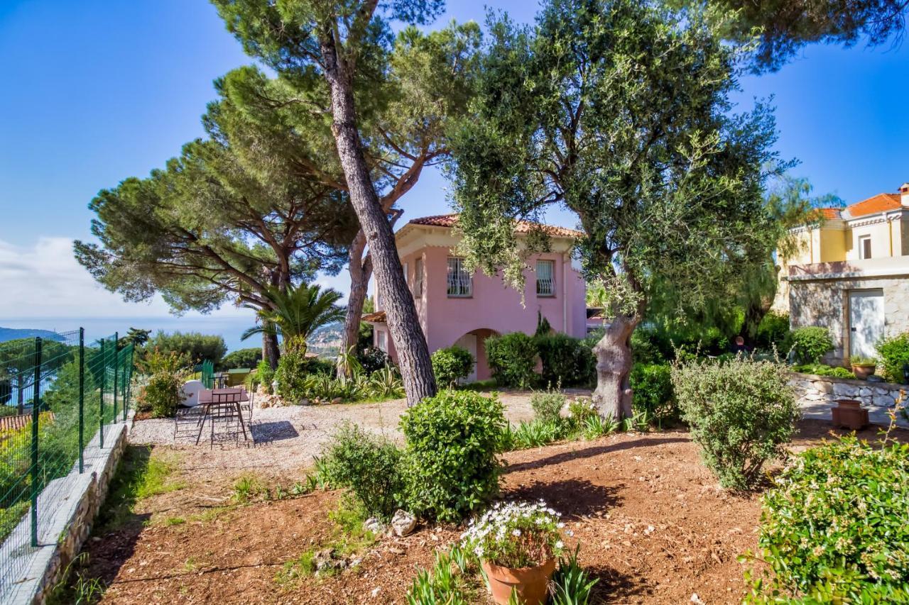 Stunning Seaview Villa. Villefranche Sur Mer Buitenkant foto