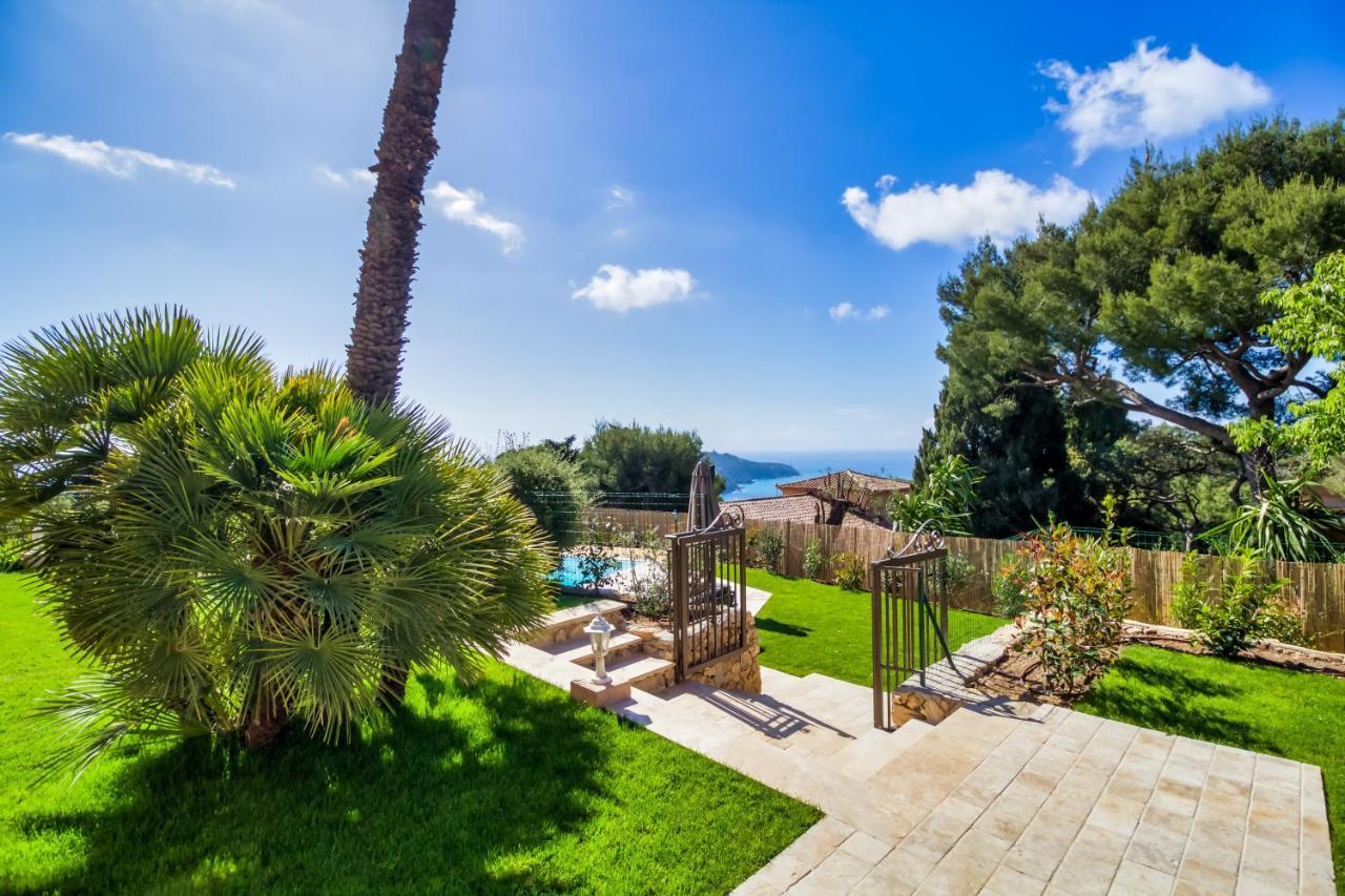 Stunning Seaview Villa. Villefranche Sur Mer Buitenkant foto