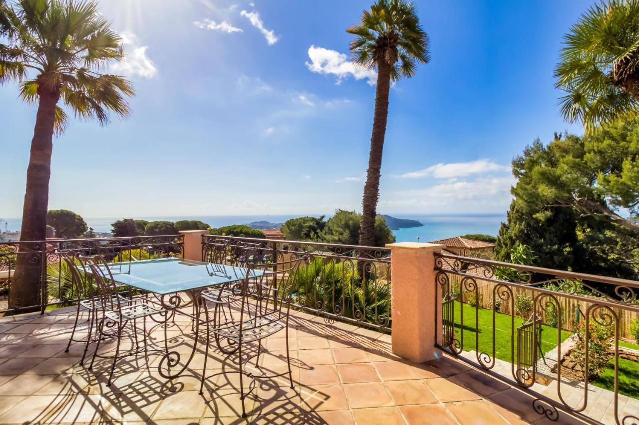 Stunning Seaview Villa. Villefranche Sur Mer Buitenkant foto